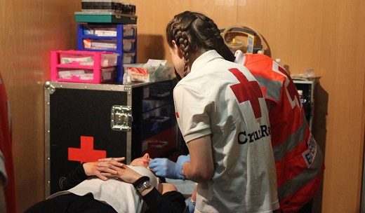 Cruz Roja desplegará un total de 60 voluntarios en las fiestas de Tudela, Peñafiel y Pedrajas.